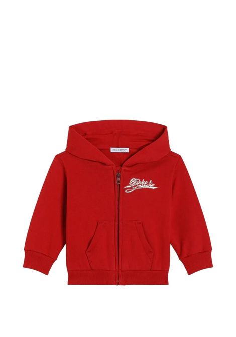 Felpa con logo DOLCE & GABBANA KIDS | L1JWNT G7P4XR2254